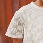 Your Wishes T-shirt Floral lace (white swan)
