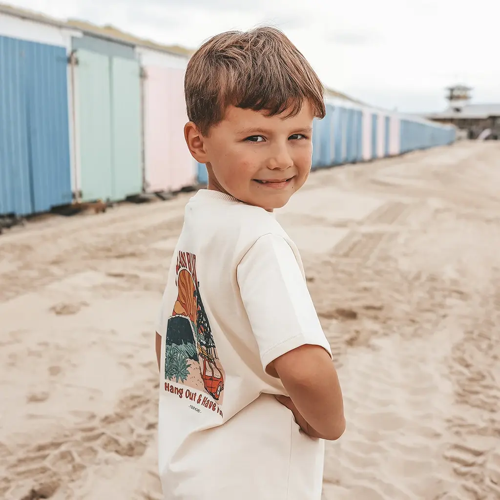 T-shirt oversized fit (white swan)