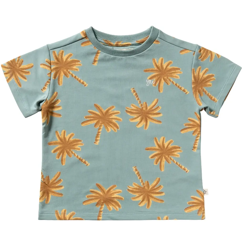 T-shirt Palms oversized fit (ocean)