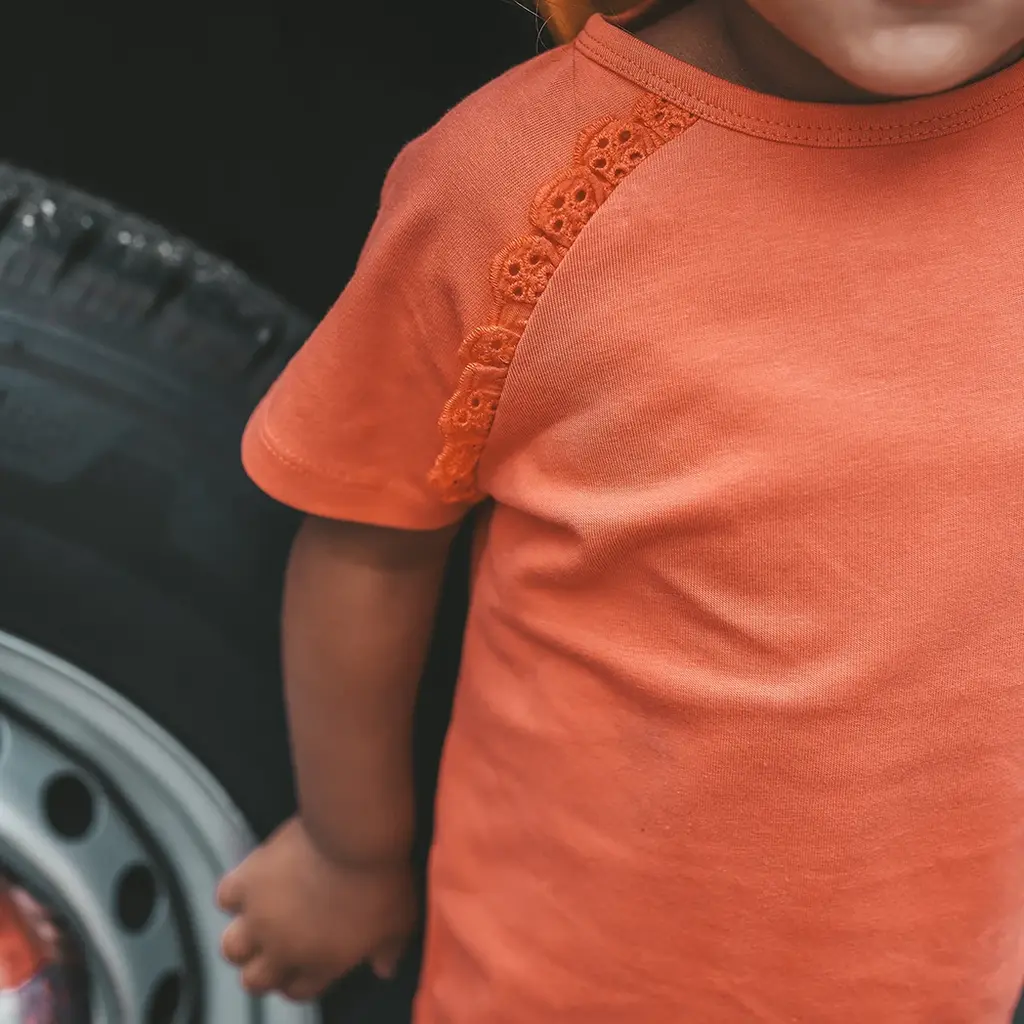 T-shirt jersey (burnt sienna)