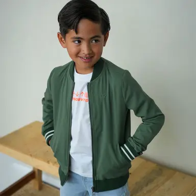 Vest Greg bomber (forrest green)