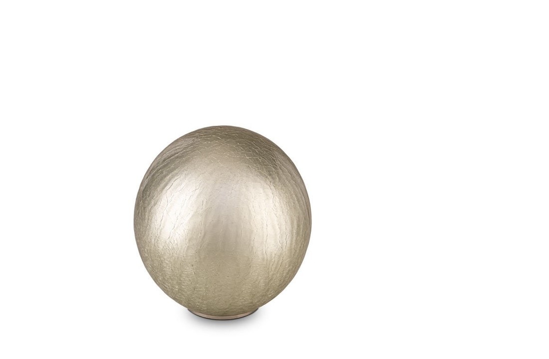 Glazen Urn Zilver