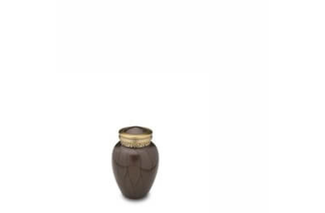 Mini Urn Messing Topaas Gemêleerd
