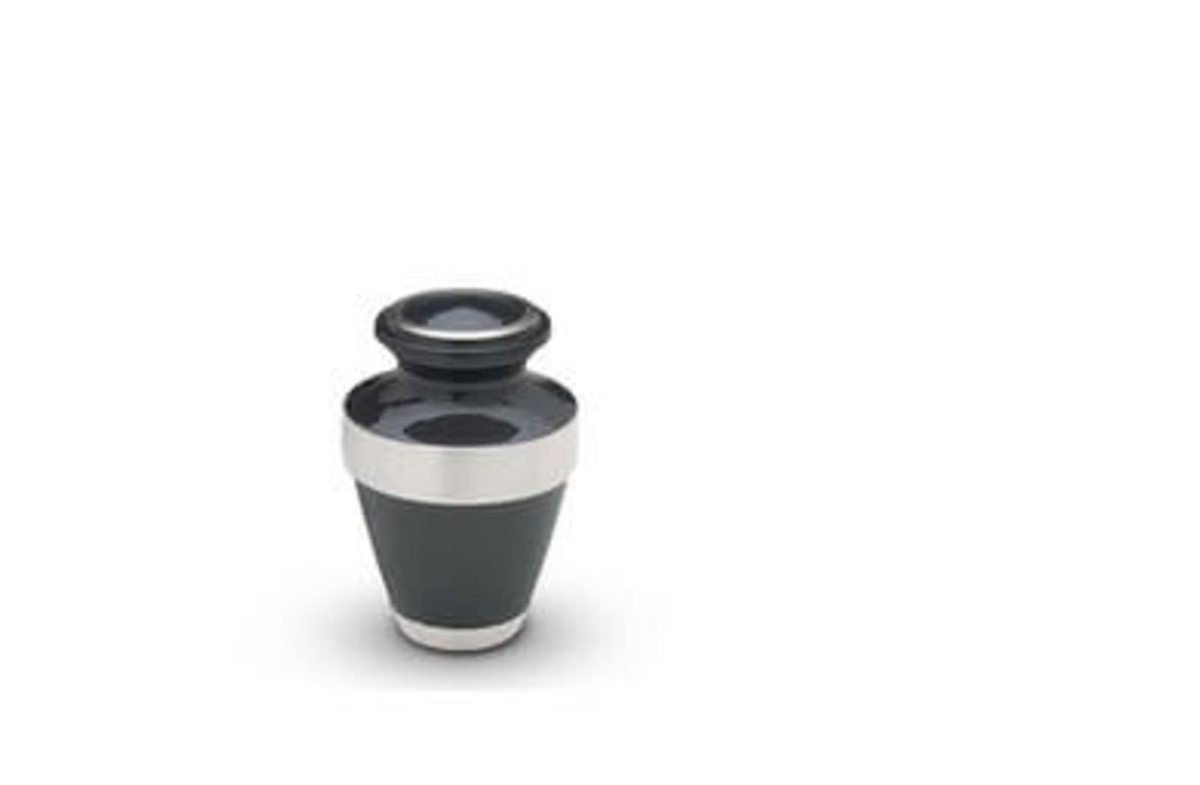 Mini Metaal Urn zwart