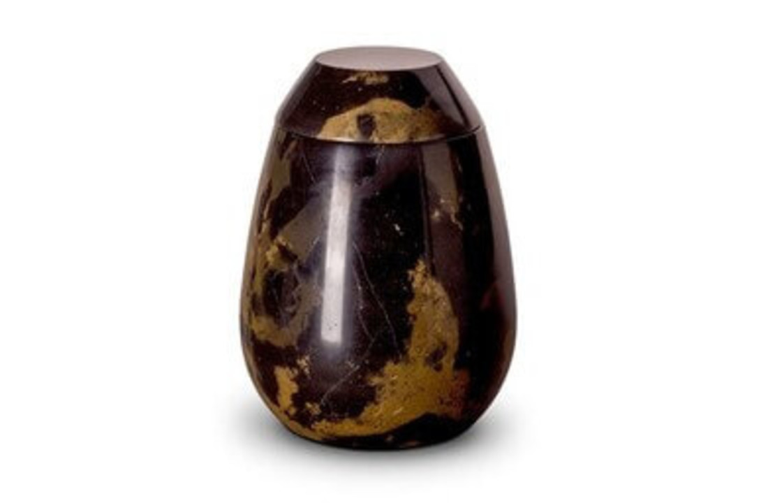Marmeren Urn "Dark Flames"