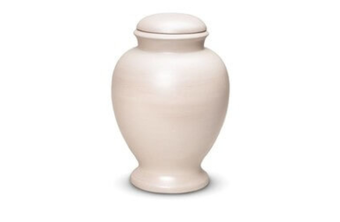 Biologische Urn Wit