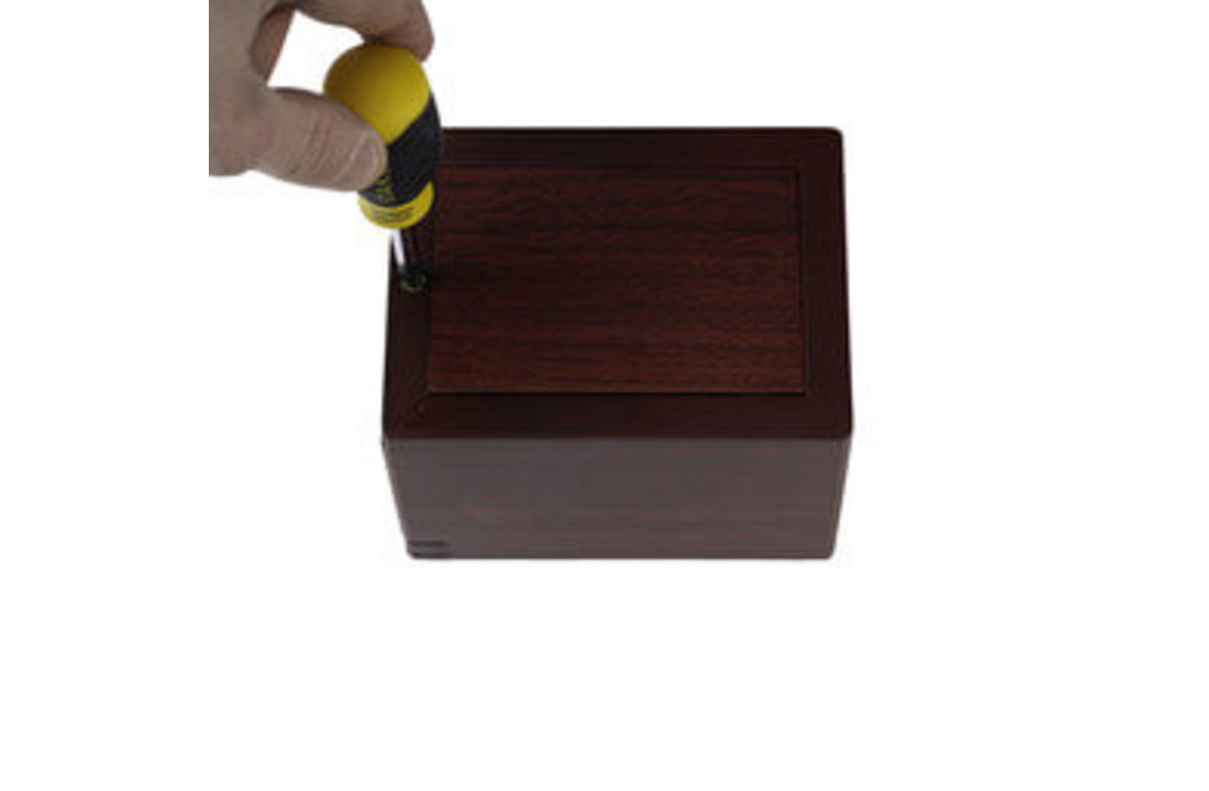MDF Urn "Beertje" Roze