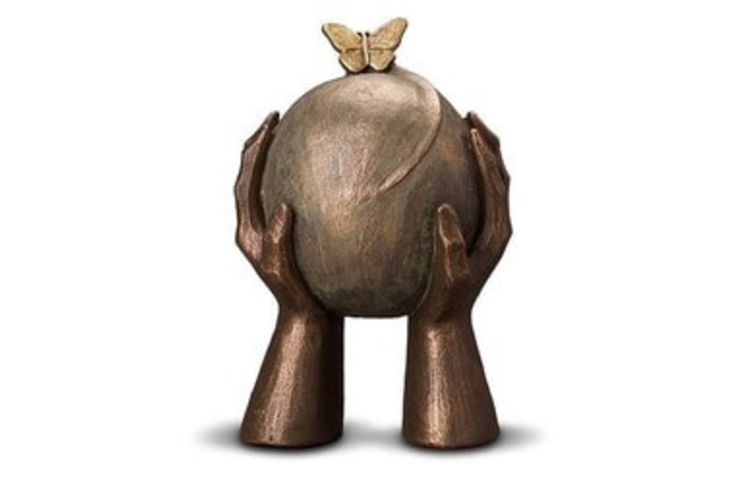 Brons Urn "Metamorfose"