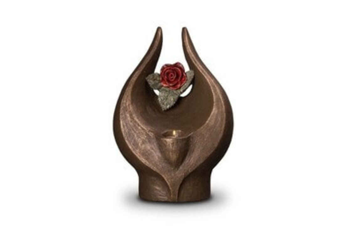 Brons Duo Urn "Afscheid"