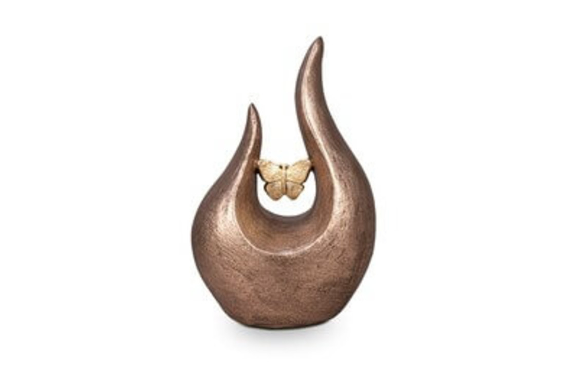 Keramische urn Vlinder