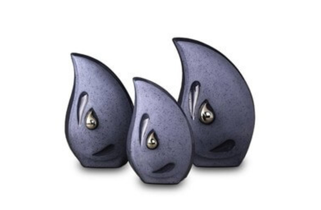 Keramisch Urn Blauw