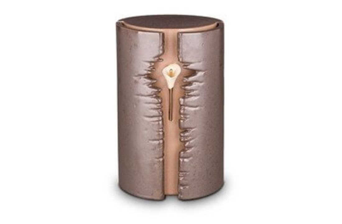 LED Urn Bruin