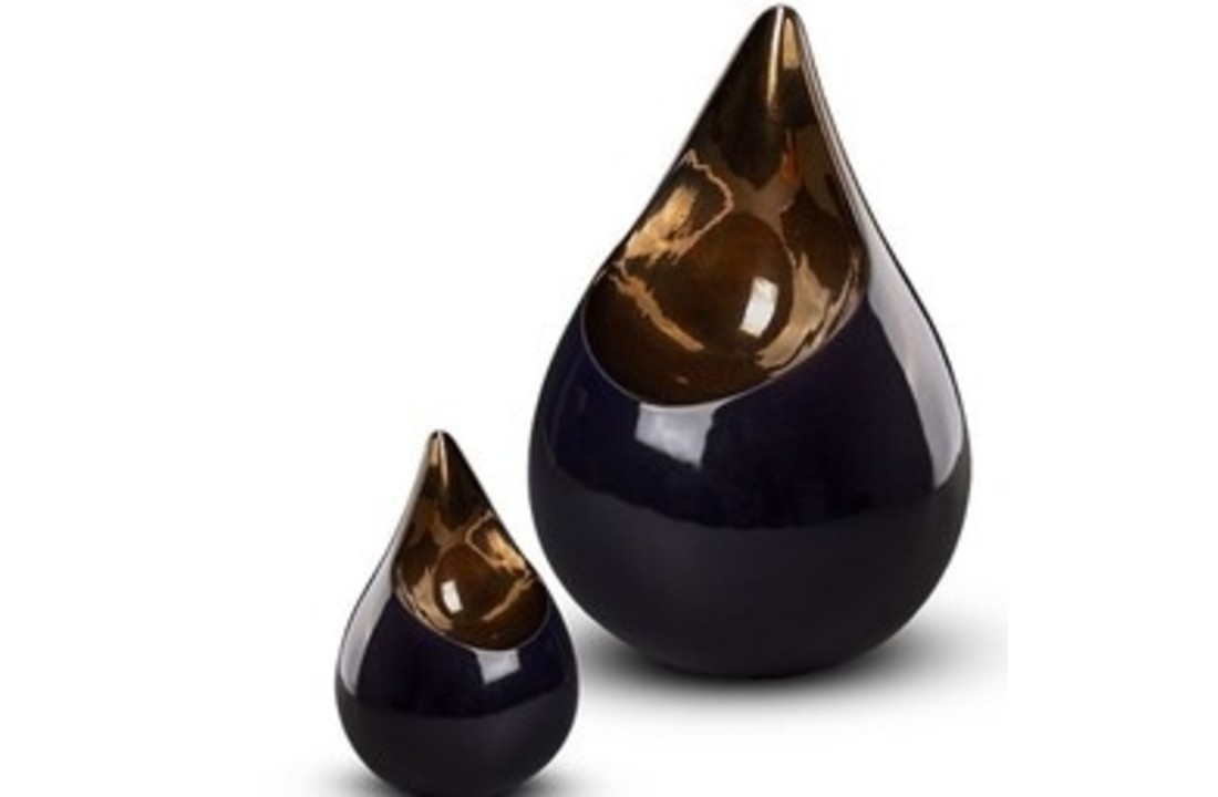 Druppel Urn Brons