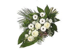 Rouwboeket Wit