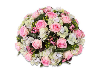 Zachte Bloemen Rouwbloemstuk