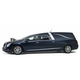 Cadillac Rouwauto blauw