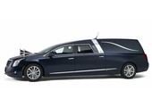 Cadillac Rouwauto Blauw