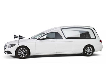 Mercedes Rouwauto Wit