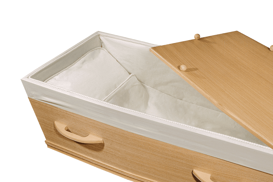 Standaard Eiken Uitvaartkist