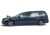 Mercedes Rouwauto Blauw