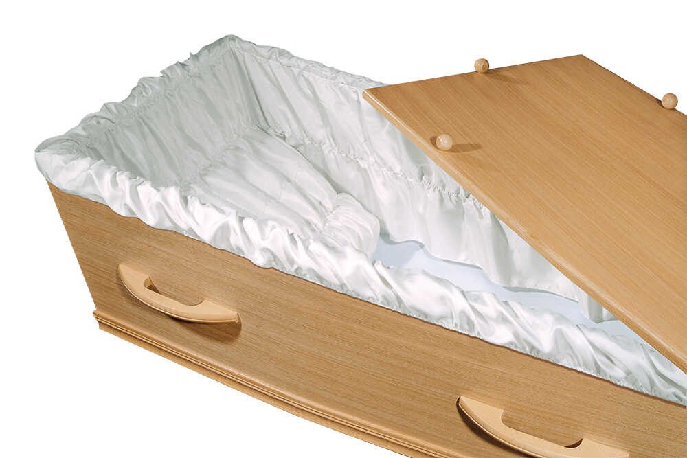 Standaard Eiken Uitvaartkist