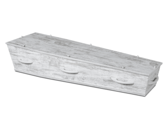 Uitvaartkist White Wax