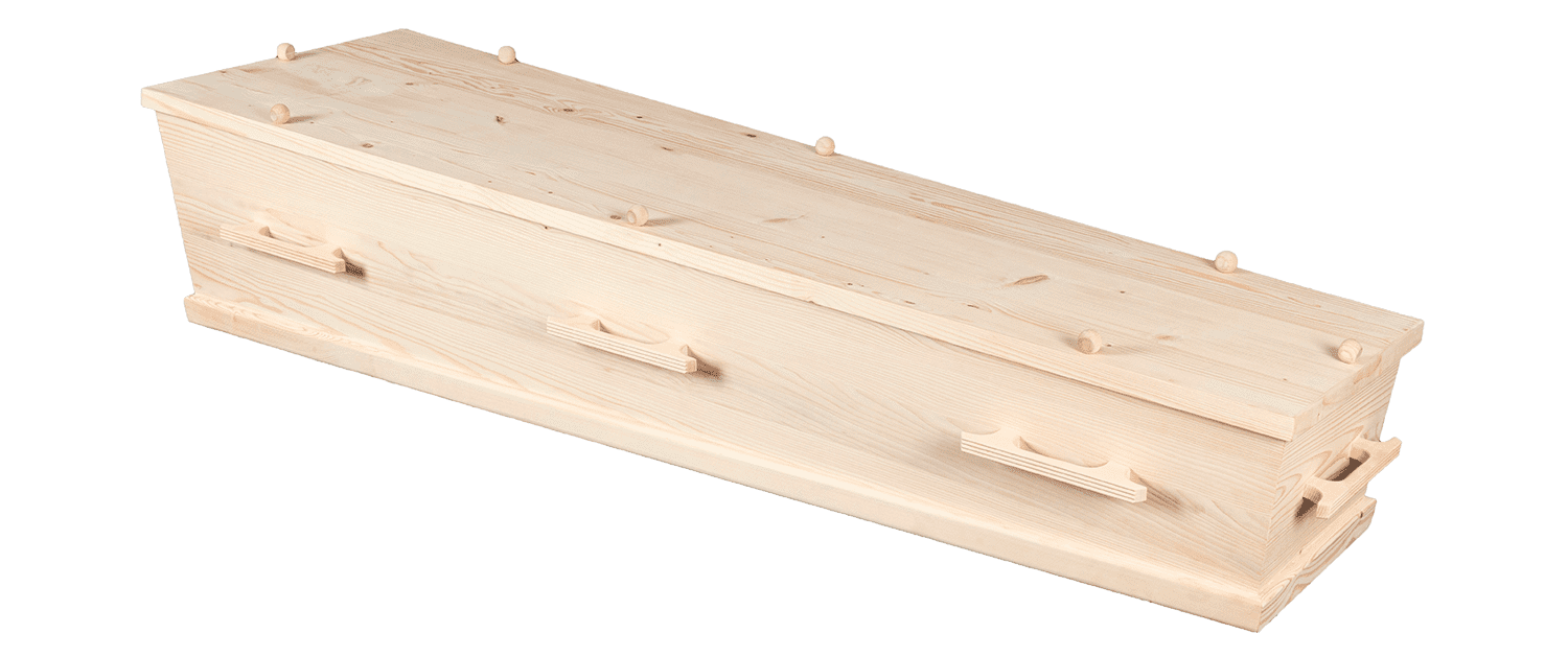 Naaldhout Eco Grafkist