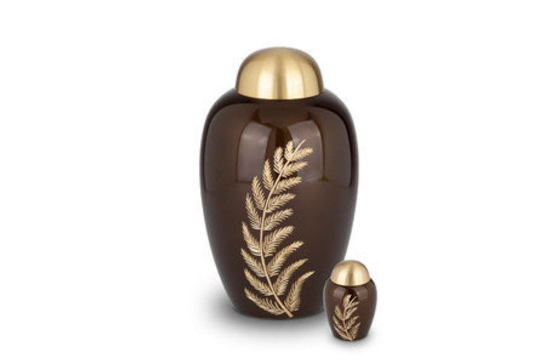 Mini Metaal urn varen