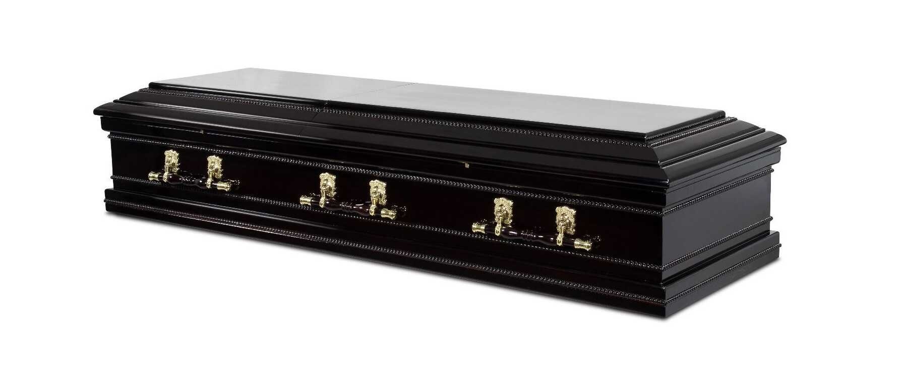 Exclusieve Italiaanse Grafkist Kersen Zwart