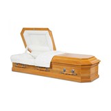 Italiaans Ovaal Eiken Grafkist