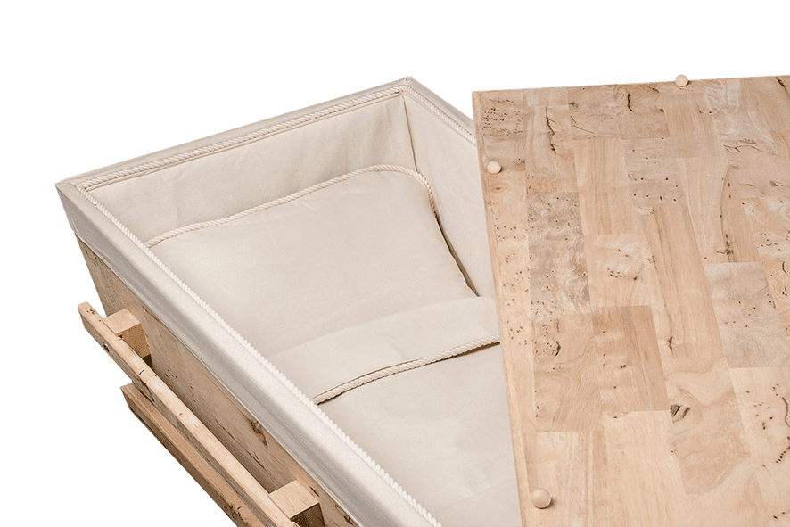 Wilde Borracha Moderne Eco Uitvaartkist