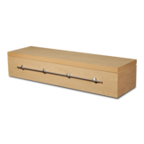 Eiken fineer design Uitvaartkist