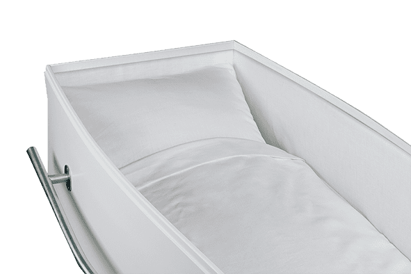 Luxe Witte design Grafkist