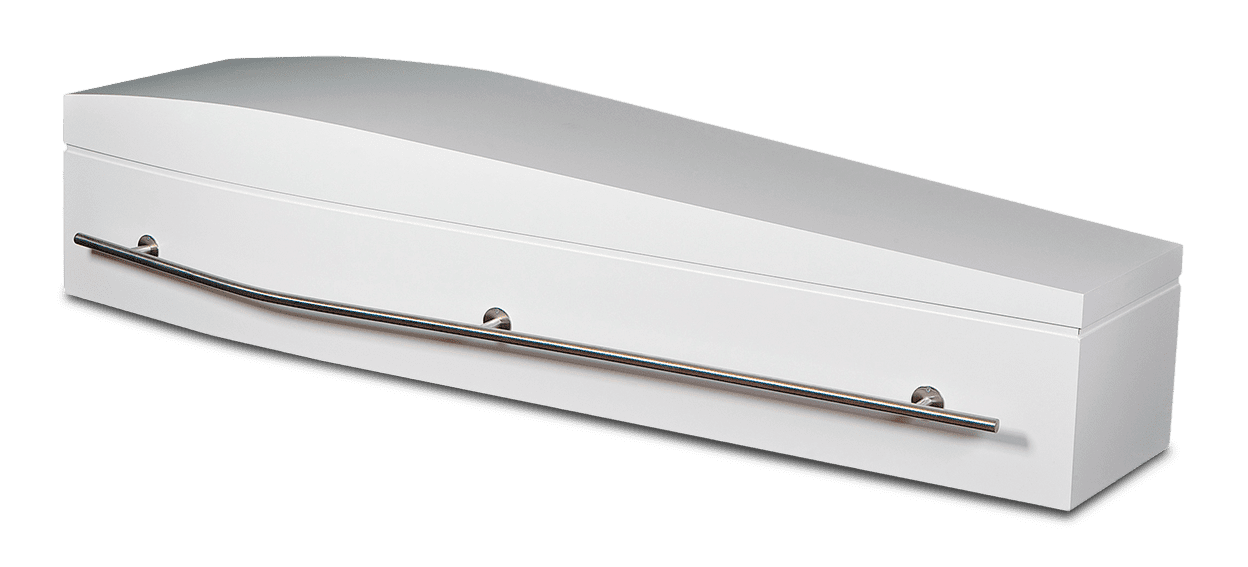 Luxe Witte design Grafkist