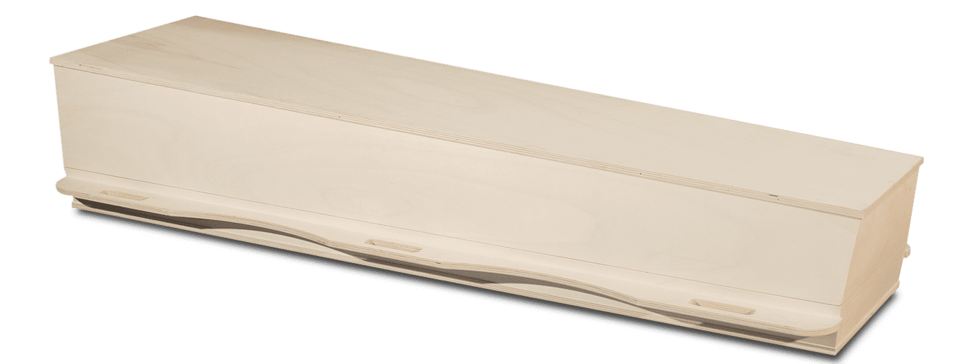 Eco Populieren Uitvaartplank Vlakke Deksel