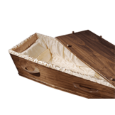 Standaard Notenhout Look Grafkist