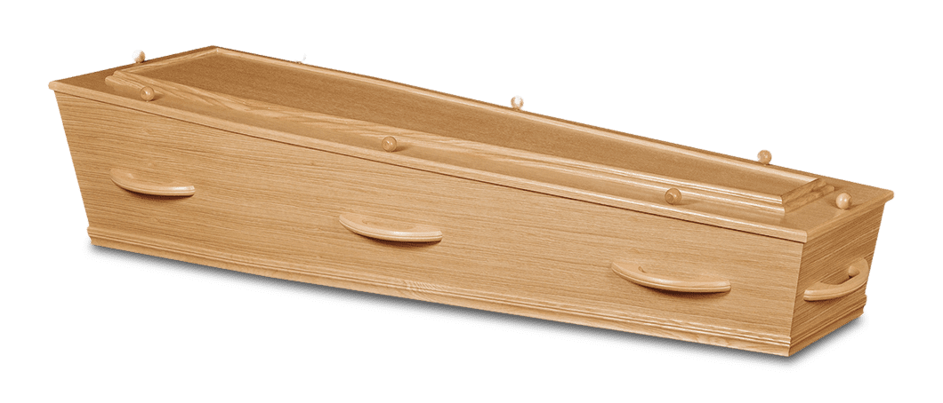 Traditionele Eiken Grafkist Kroondeksel