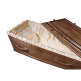 Luxe traditionele Noten Look Grafkist