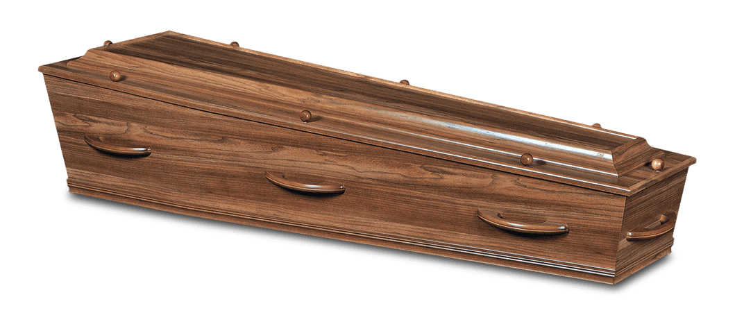 Luxe traditionele Noten Look Grafkist