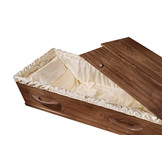 Noten Fineer Uitvaartkist