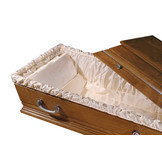 Luxe Eiken Beits Grafkist