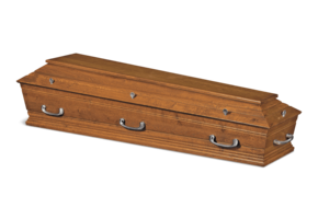 Eiken Beits Uitvaartkist