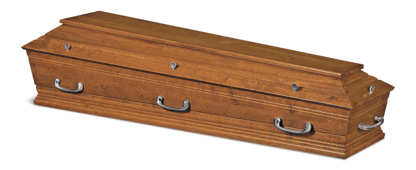 Luxe Eiken Beits Grafkist