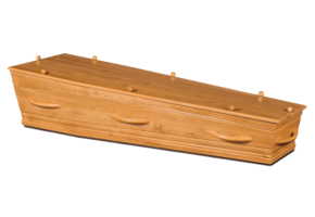 Rustiek Eiken Uitvaartkist