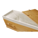 Rustiek Eiken Grafkist Motief