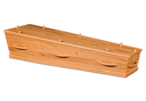 Eiken Uitvaartkist Blank