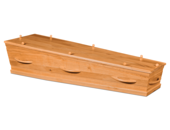 Eiken Uitvaartkist Blank