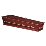 Traditionele Bordeaux Grafkist Koper