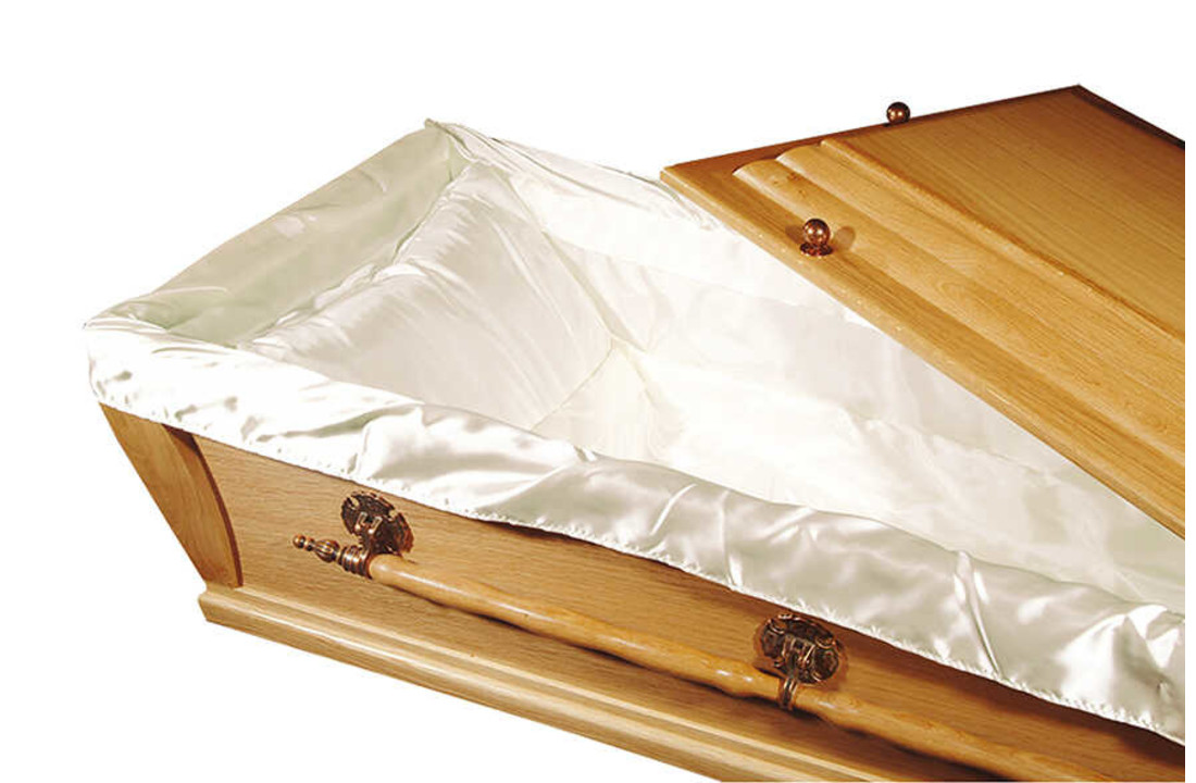 Klassieke Eiken Luxe Uitvaartkist
