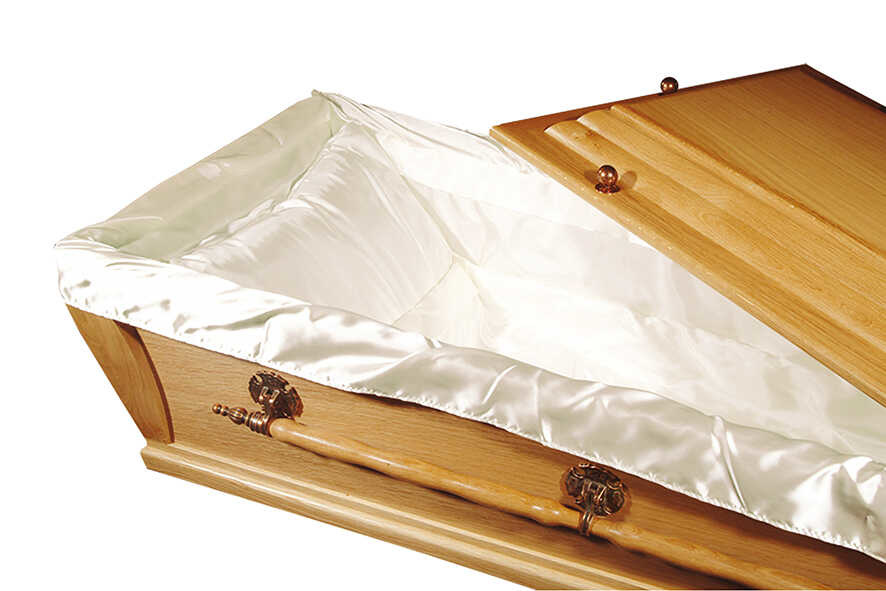 Klassieke Eiken Luxe Uitvaartkist